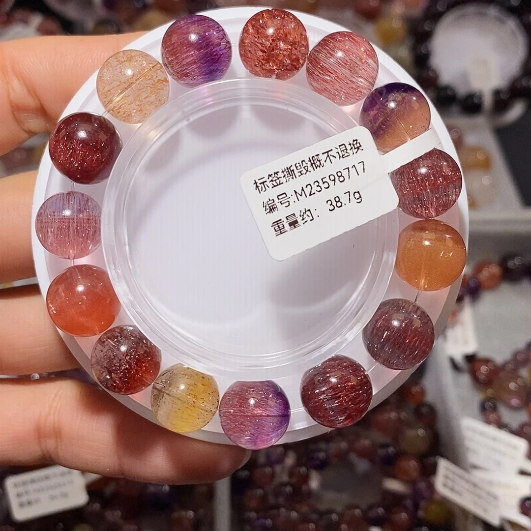 水晶手链未镶嵌糖果超七手链12,3