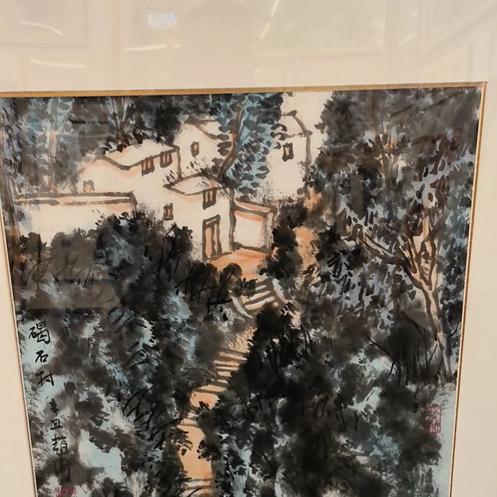 国画清*乐赵老师画作精品带框发