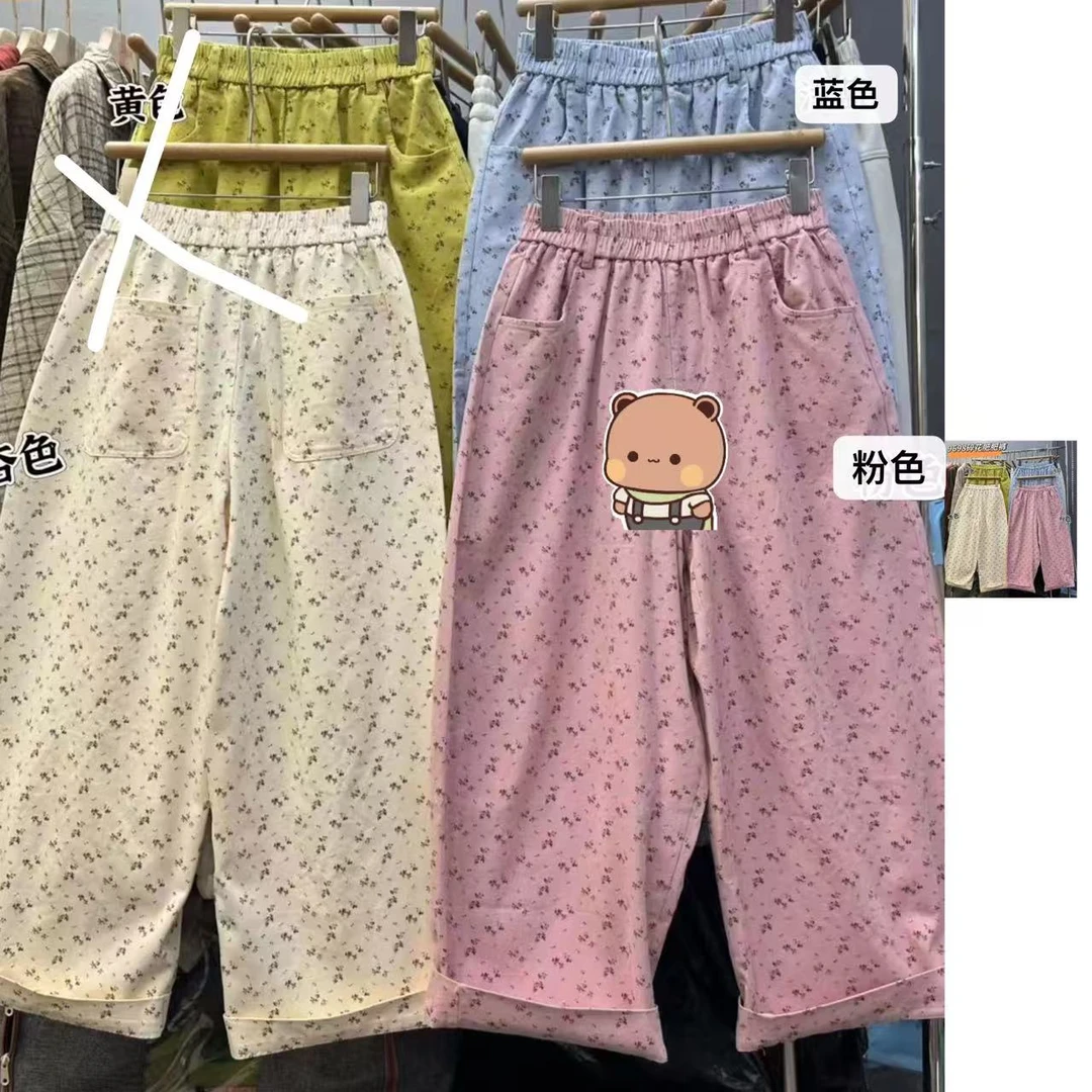 33推荐 YP#9698 FL 日系碎花休闲裤 2025-03-07