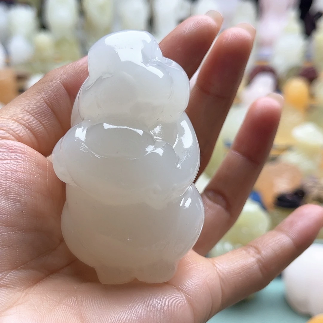 毛***粉新疆昆仑山脉山料