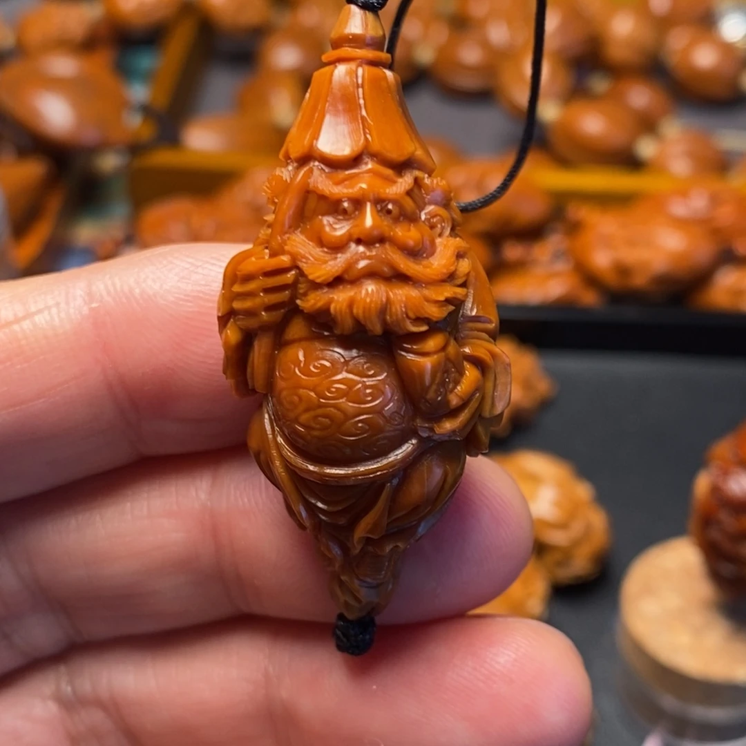 橄榄核手串/手链?****泰钟馗单籽2.3尺寸