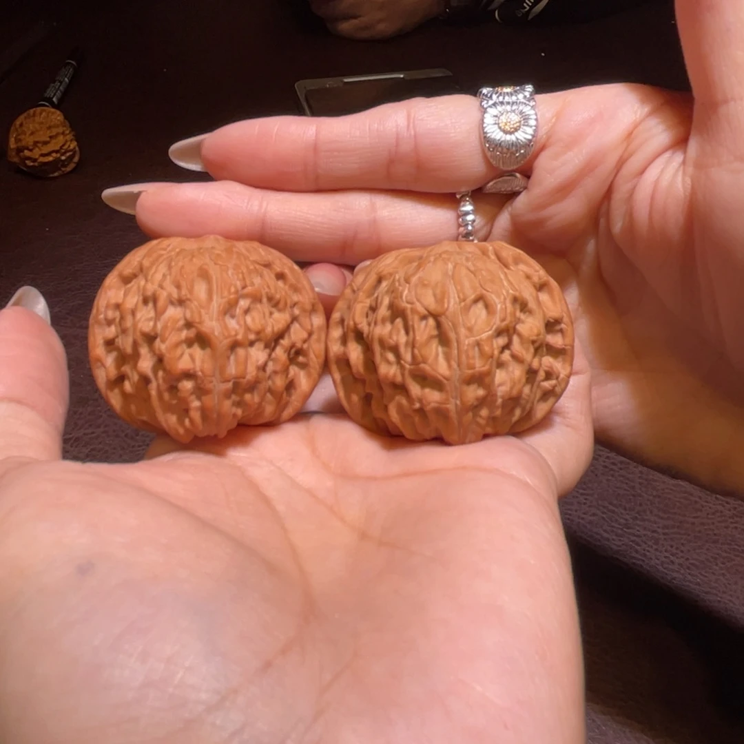 文玩核桃把件43正磨