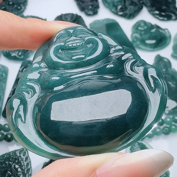 颈饰未镶嵌翡翠多样性发其一