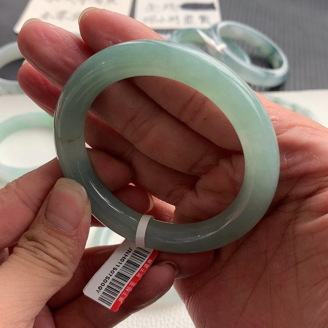 翡翠手镯未镶嵌24号 52.6