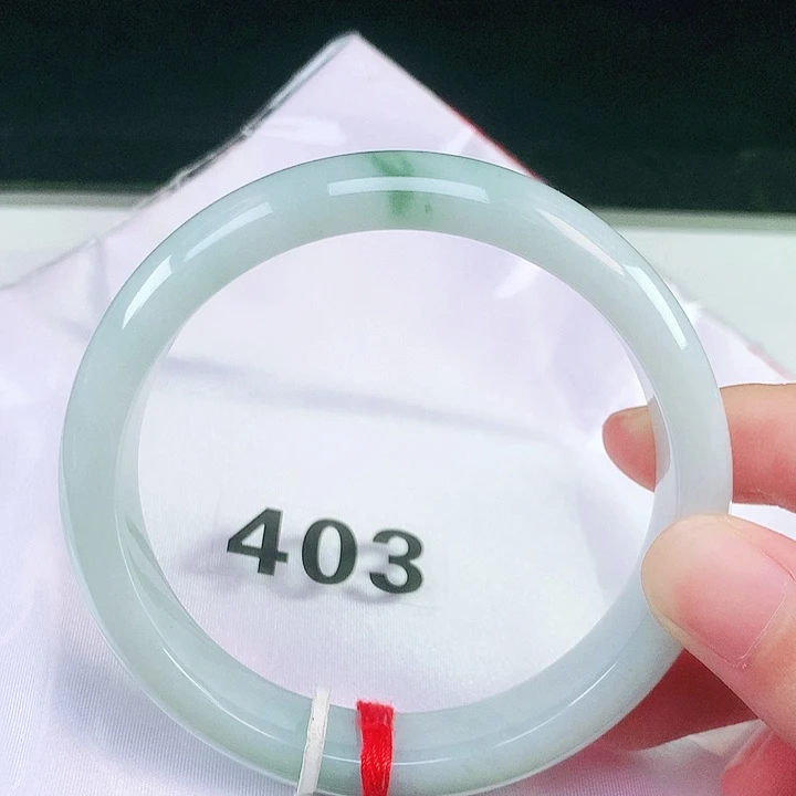 翡翠未镶嵌手镯62.8