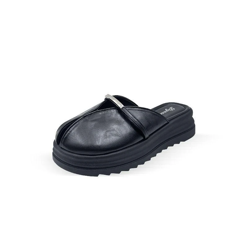 梁思思SHOES2025新款小香风百搭休闲包头拖-M760