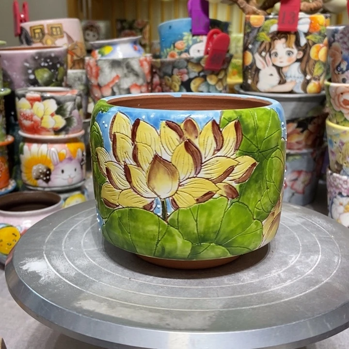 景德镇艺术手绘作品