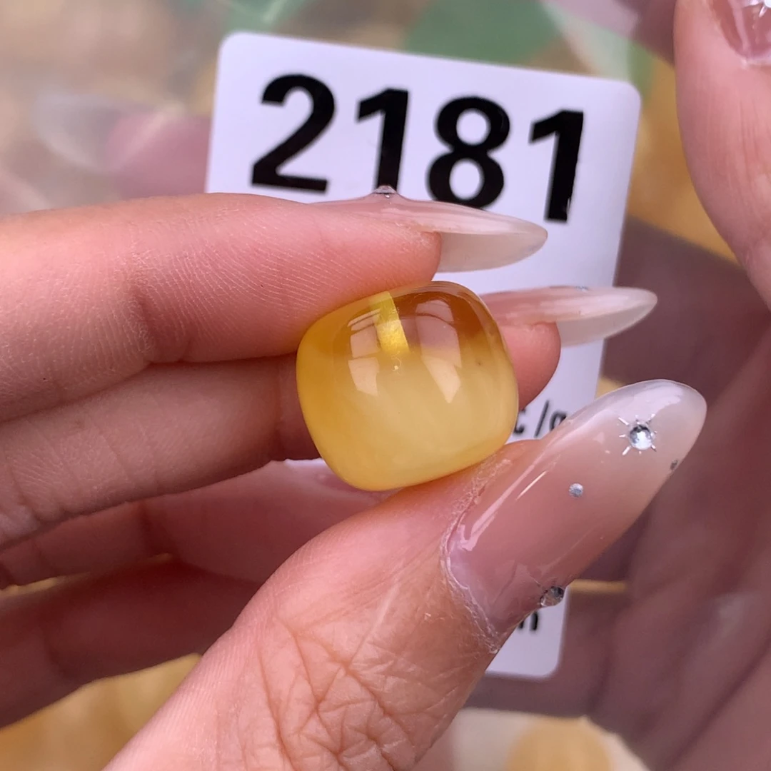 蜜蜡未镶嵌珠宝奇石15.8 14 植物