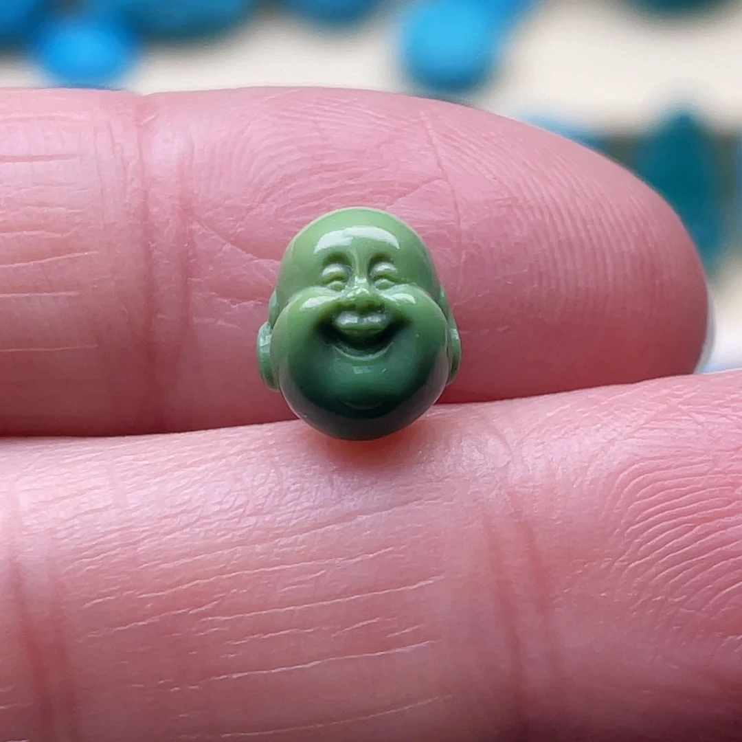 绿松石未镶嵌珠宝奇石卡7-8