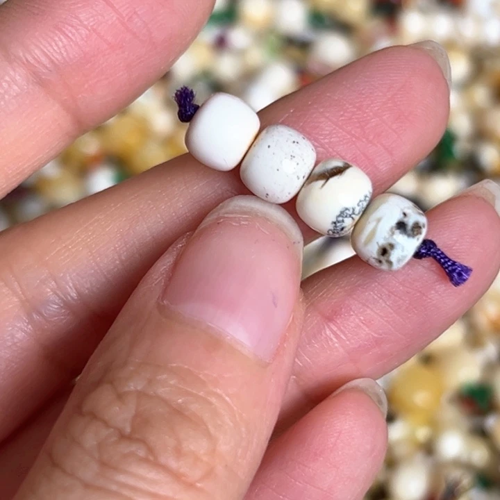 未镶嵌蜜蜡裸石7.3mm一组