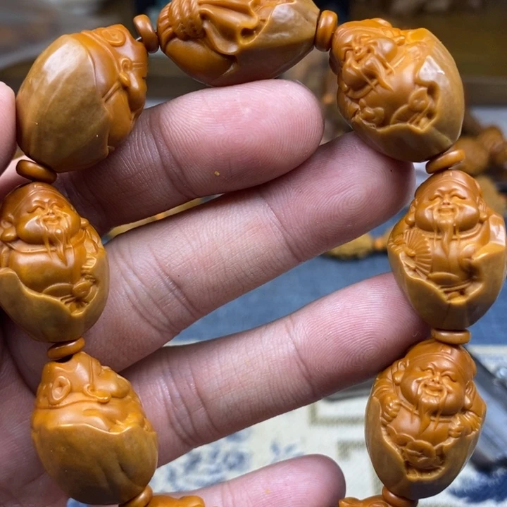 橄榄核手串/手链橄榄核雕工艺手串