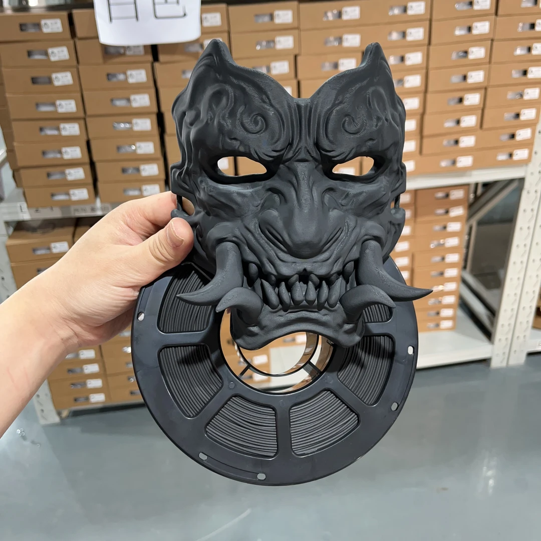 【余兄弟】PLA哑光黑色  有/无料盘磨砂高质感3d打印耗材 1KG