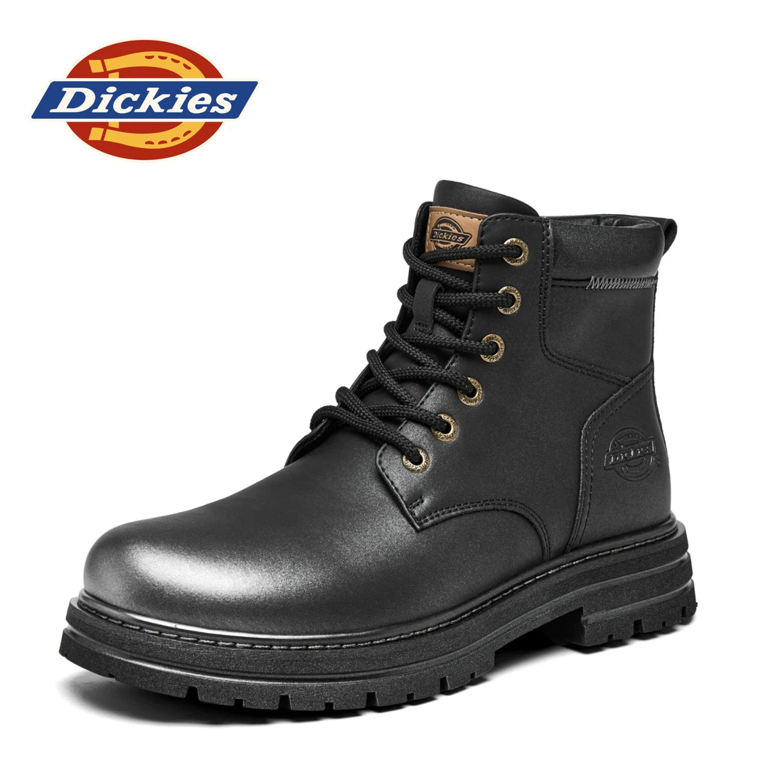Dickies2025冬季新款男士时尚休闲百搭真皮潮流英伦风男鞋马丁靴