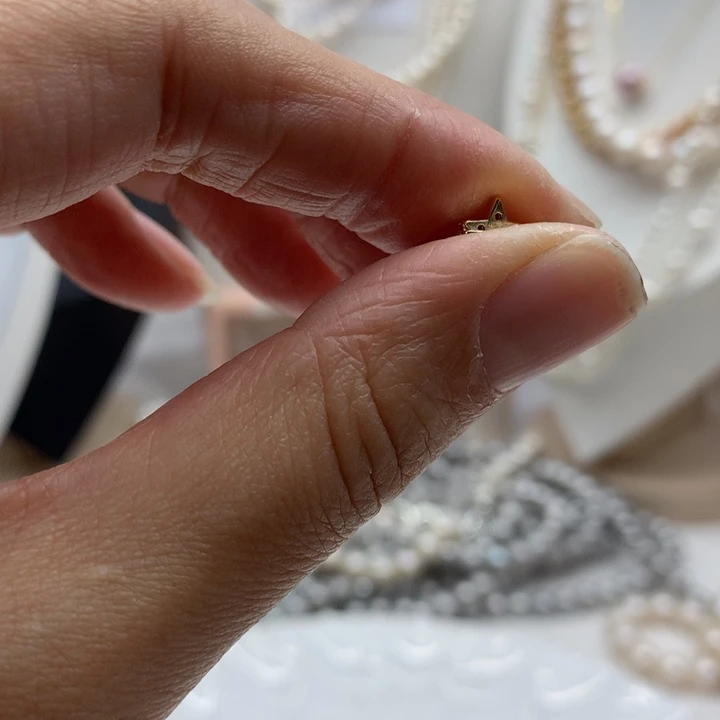 淡水珍珠吊坠(不含链)合金