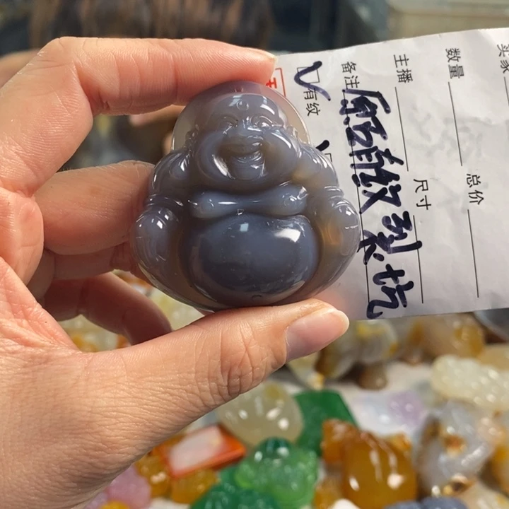 玛瑙/玉髓吊坠(不含链)未镶嵌