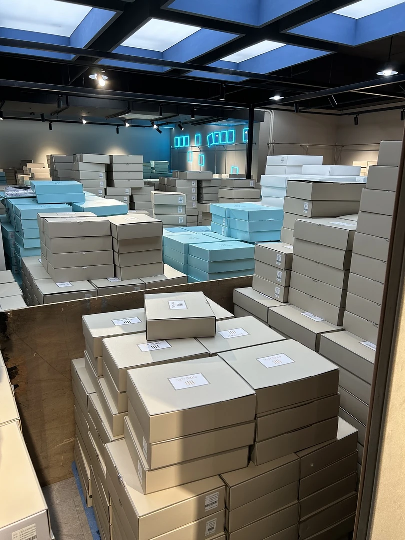 老宋精选-新品全棉四季款【白茶-灰】设计师手绘 油画风四件套-1511