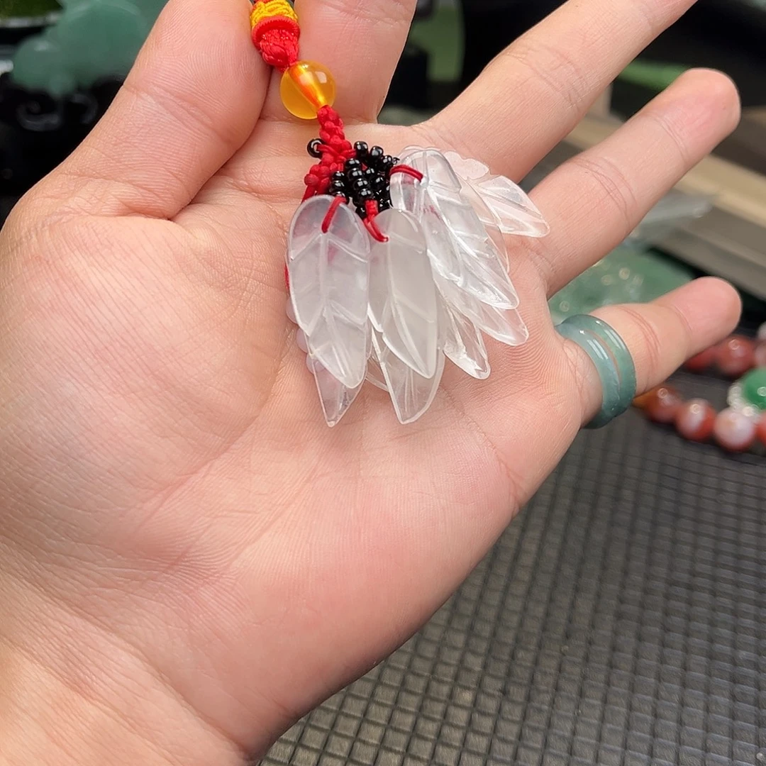 石英质玉（非洲翠）未镶嵌手链