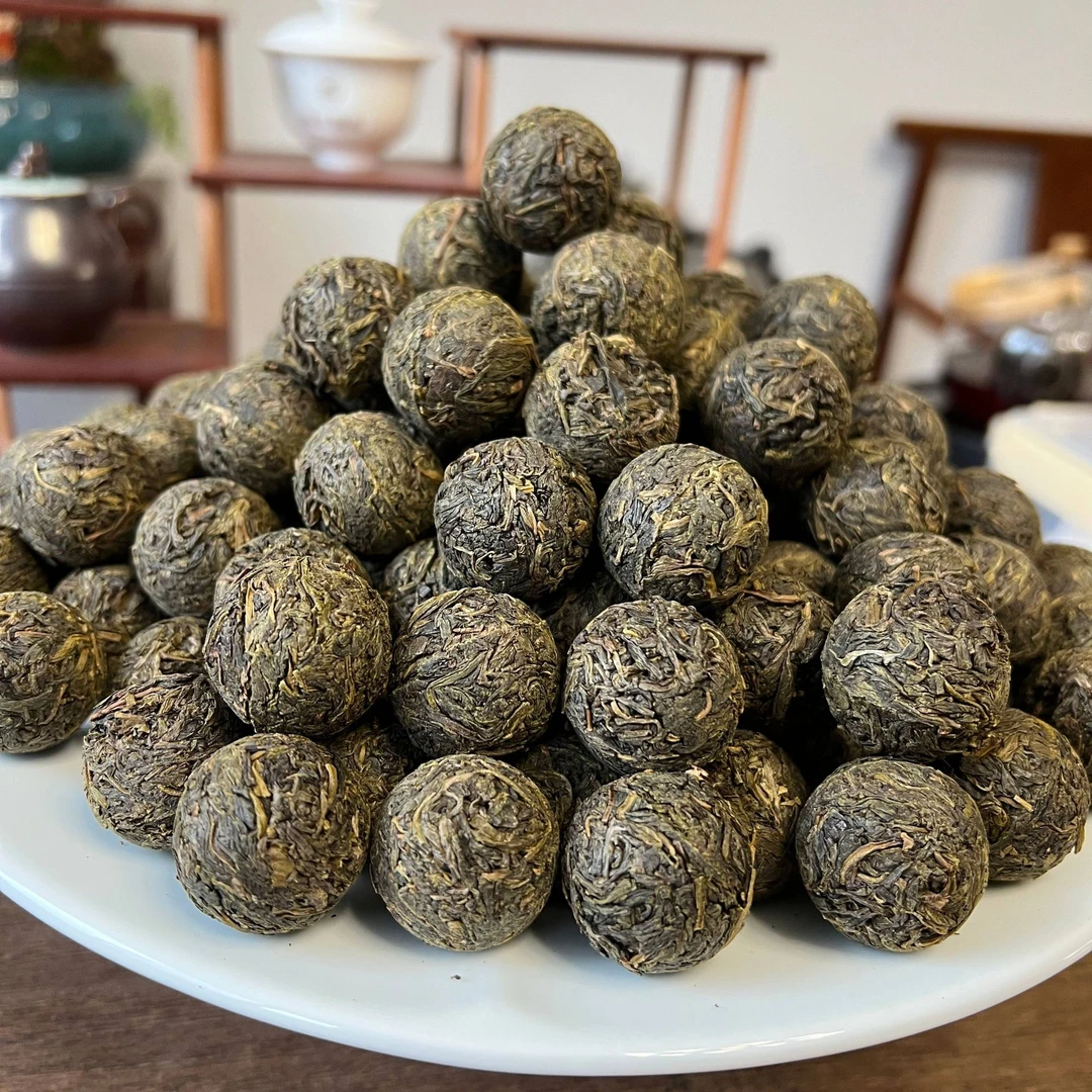 【高马野茶龙珠】现称2024年高马野茶龙珠 私藏茶 安化黑茶