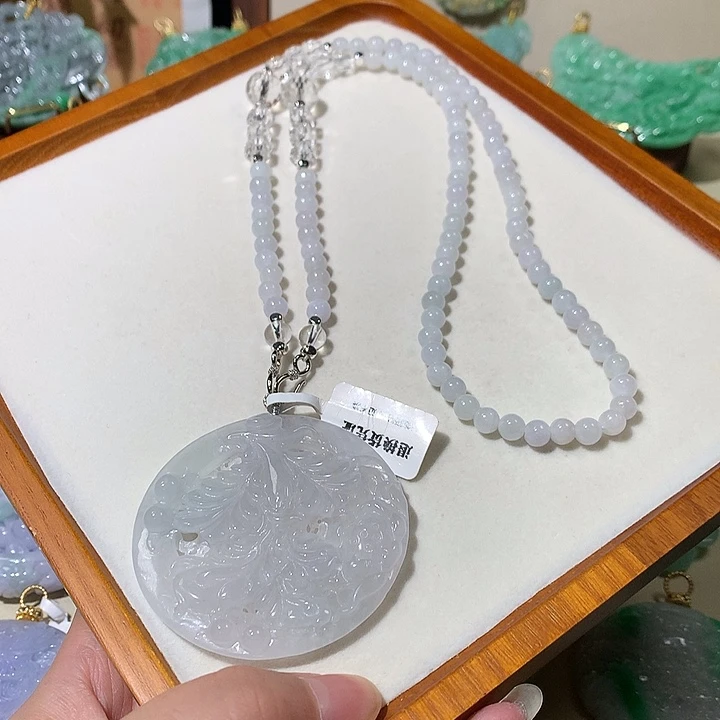 颈饰未镶嵌翡翠翡翠吊坠