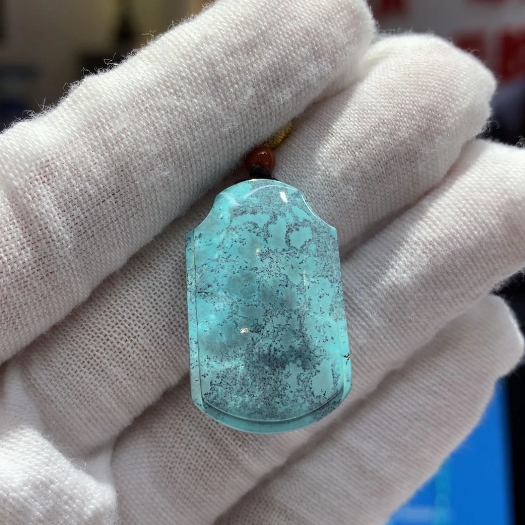 未镶嵌绿松石吊坠