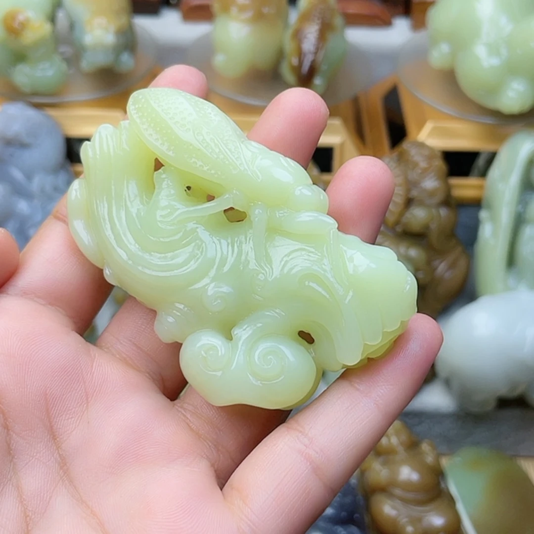 【闪购商品】未镶嵌和田玉挂件土**儿