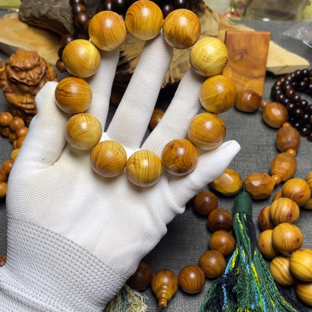 柏木（崖柏）2.0鸡油黄乱纹