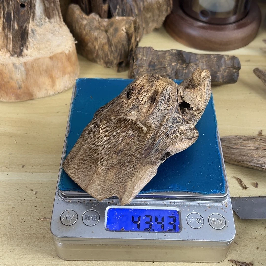 香料绿奇楠虫漏43克乌身