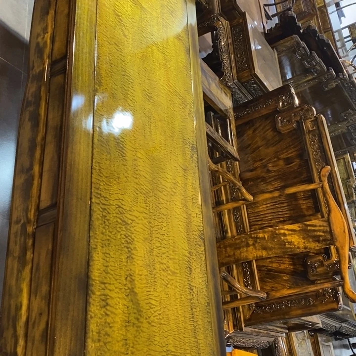 楠木215干泡茶桌八件套