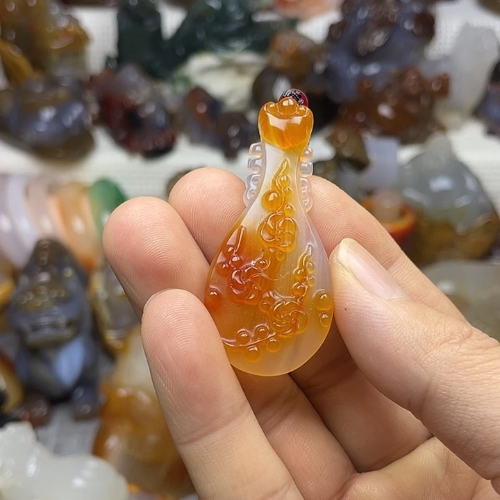 玛瑙/玉髓饰品未镶嵌