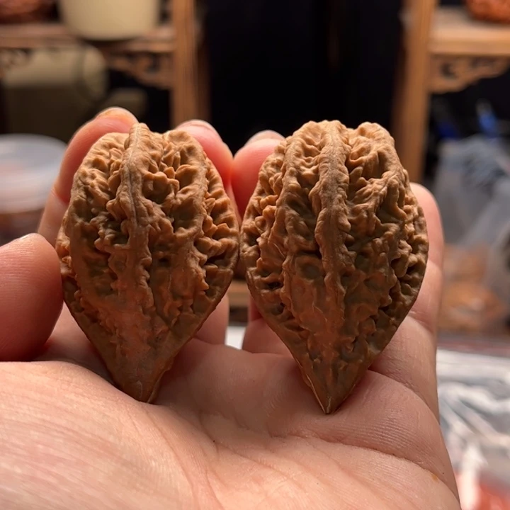 S***s文玩核桃把件楸大胖51