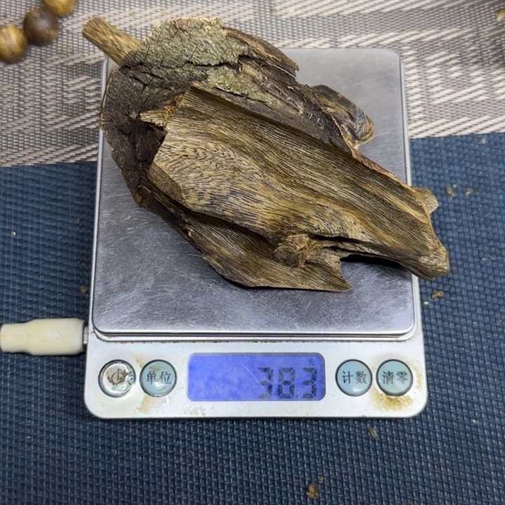 木***西香榧木奇楠天然壳子38克