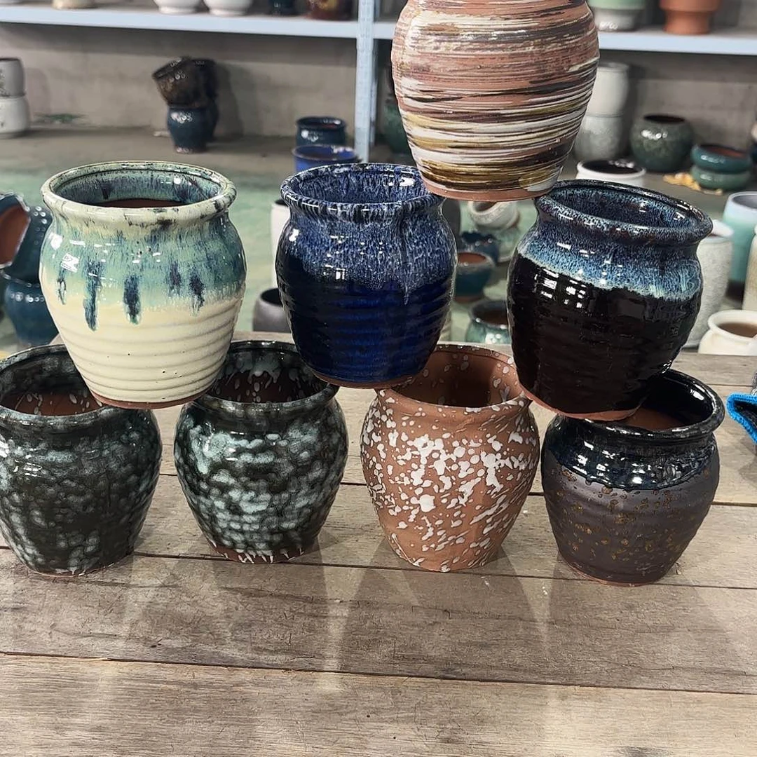 正品八个高12/10红陶