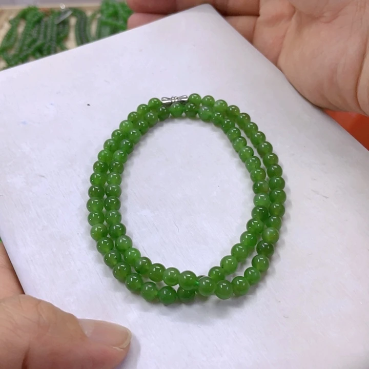 【闪购商品】和田玉（碧玉）颈饰未镶嵌11