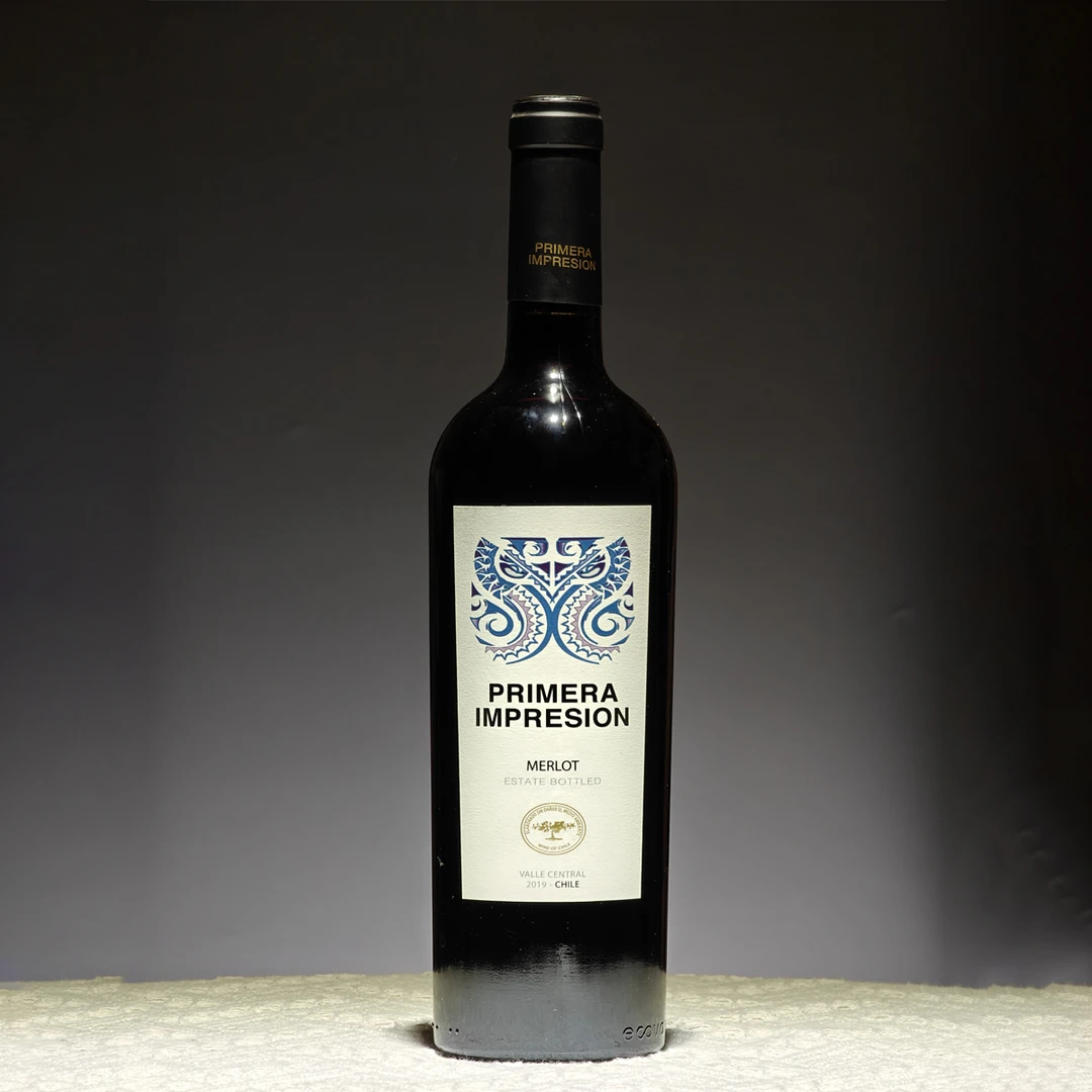 智利原瓶进口印象梅洛干红葡萄酒口感柔和易饮750ml