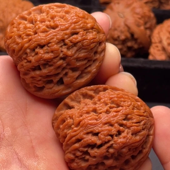 文玩核桃把件秦岭山脉核桃