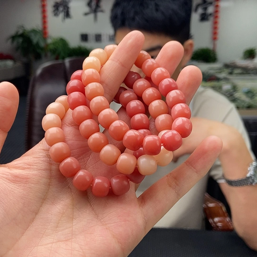 菩提根/象牙果手串颜色多样性发拍一发一