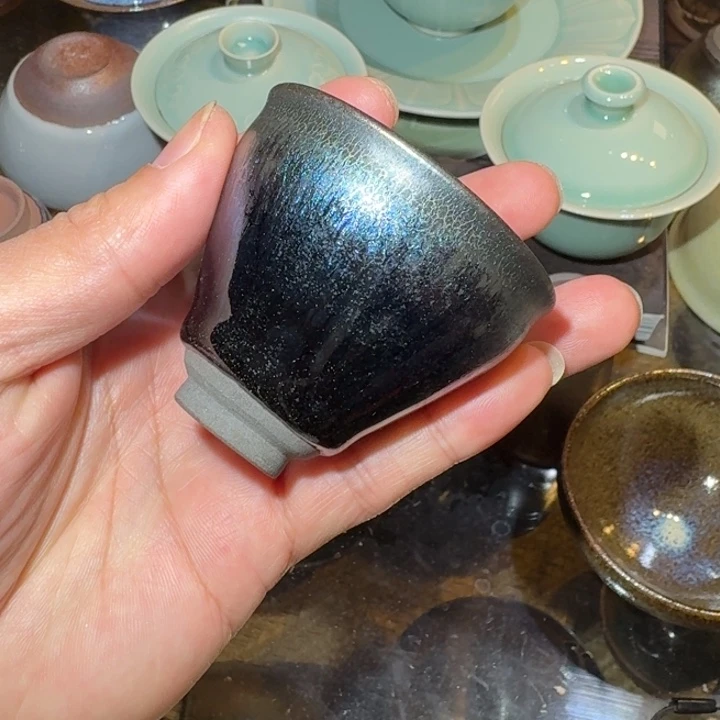 茶盏建窑建盏主人杯