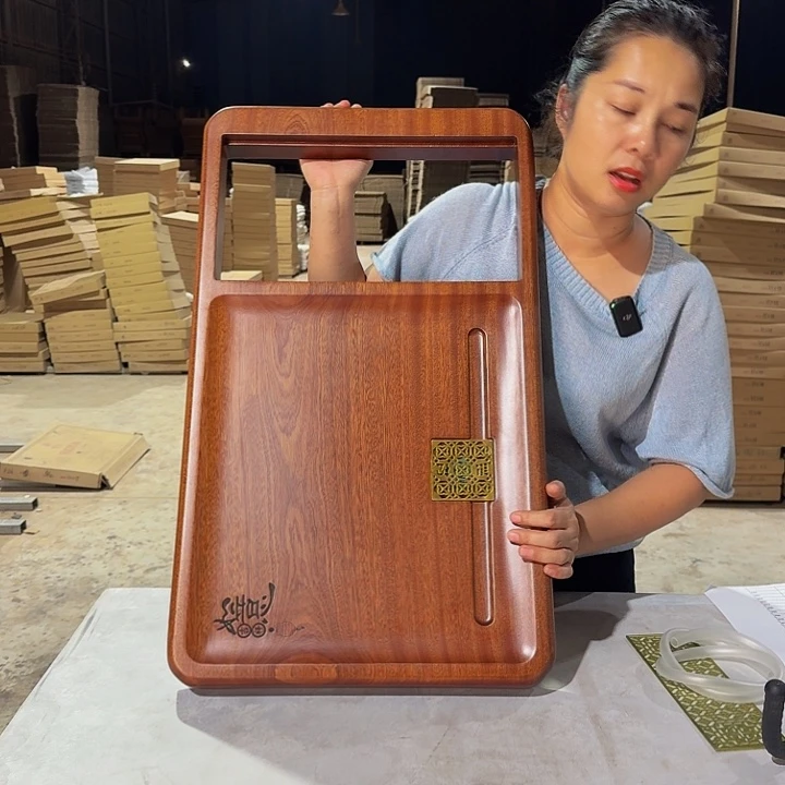 花梨木茶盘72*42尺寸