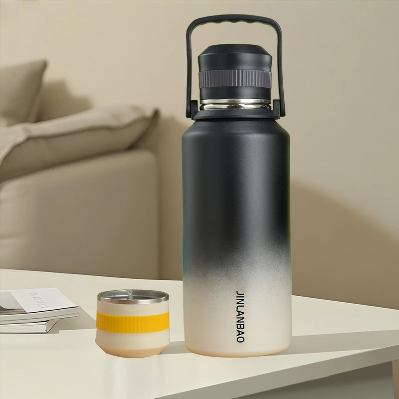 316不锈钢保温杯大容量学生运动水壶户外男女士便携手提保温水杯