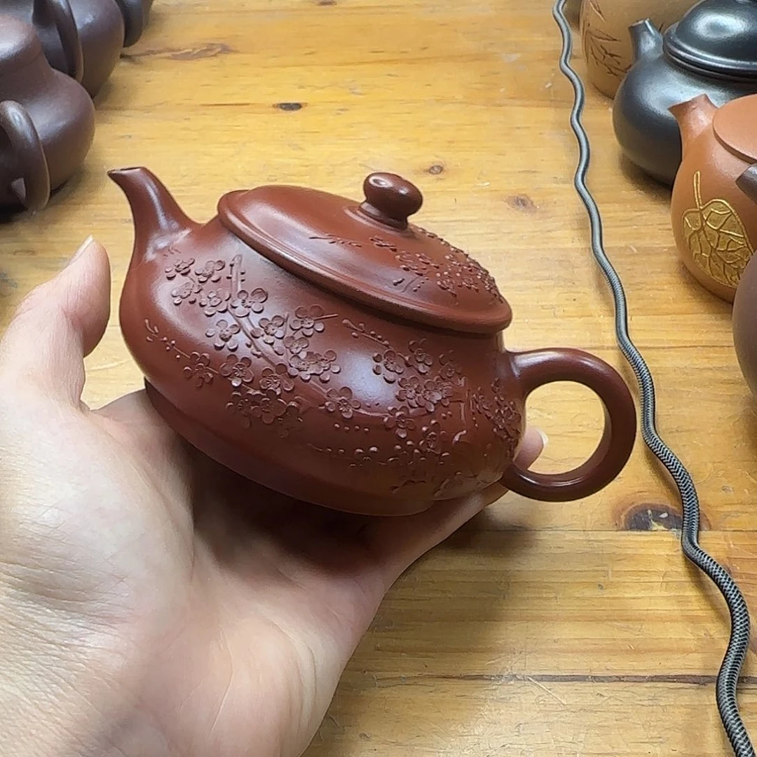 紫砂茶壶民间手艺人全手工制作