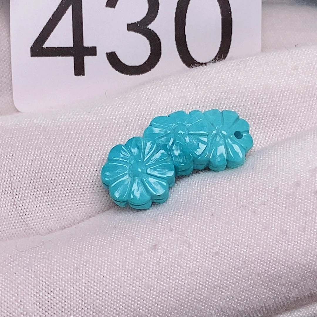 未镶嵌绿松石珠宝半成品