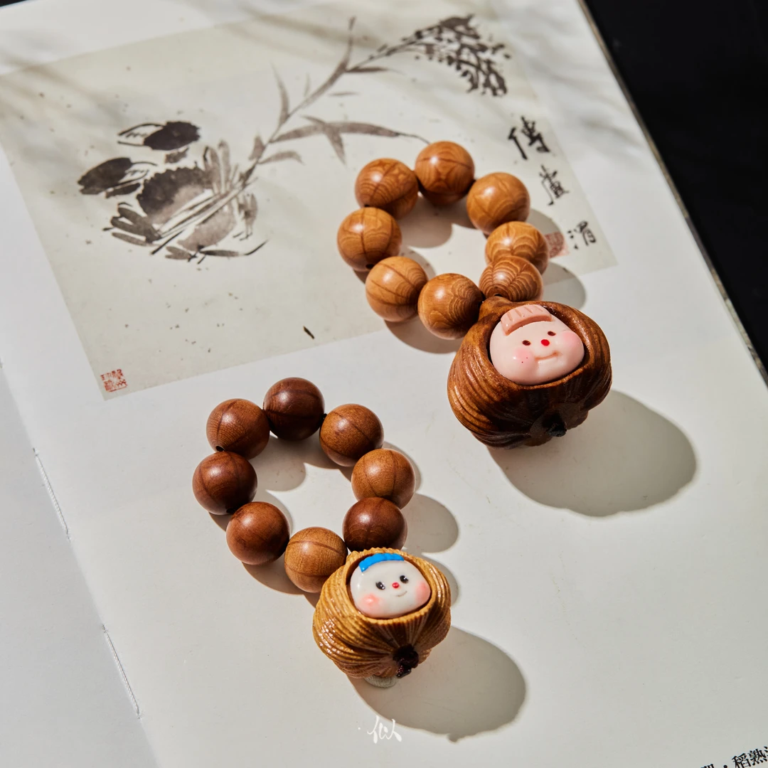 L【顺顺栗栗】·似梓珠宝·  手把件 多样性发一  SZCC810290