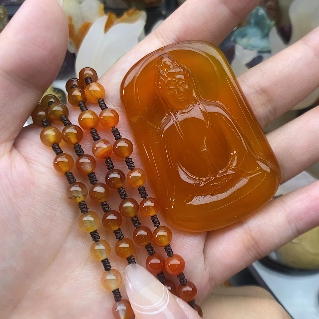 玛瑙/玉髓未镶嵌颈饰