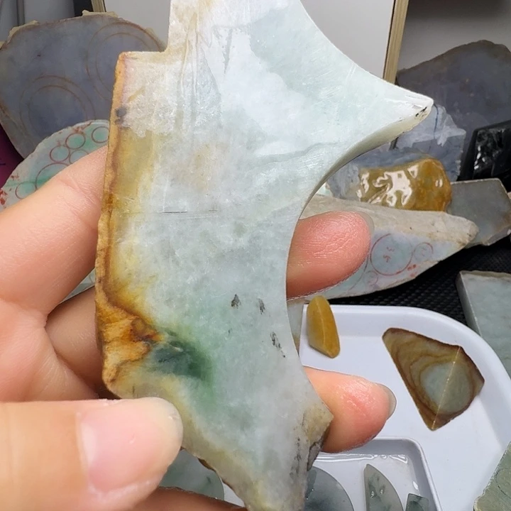 翡翠散珠缅甸翡翠15