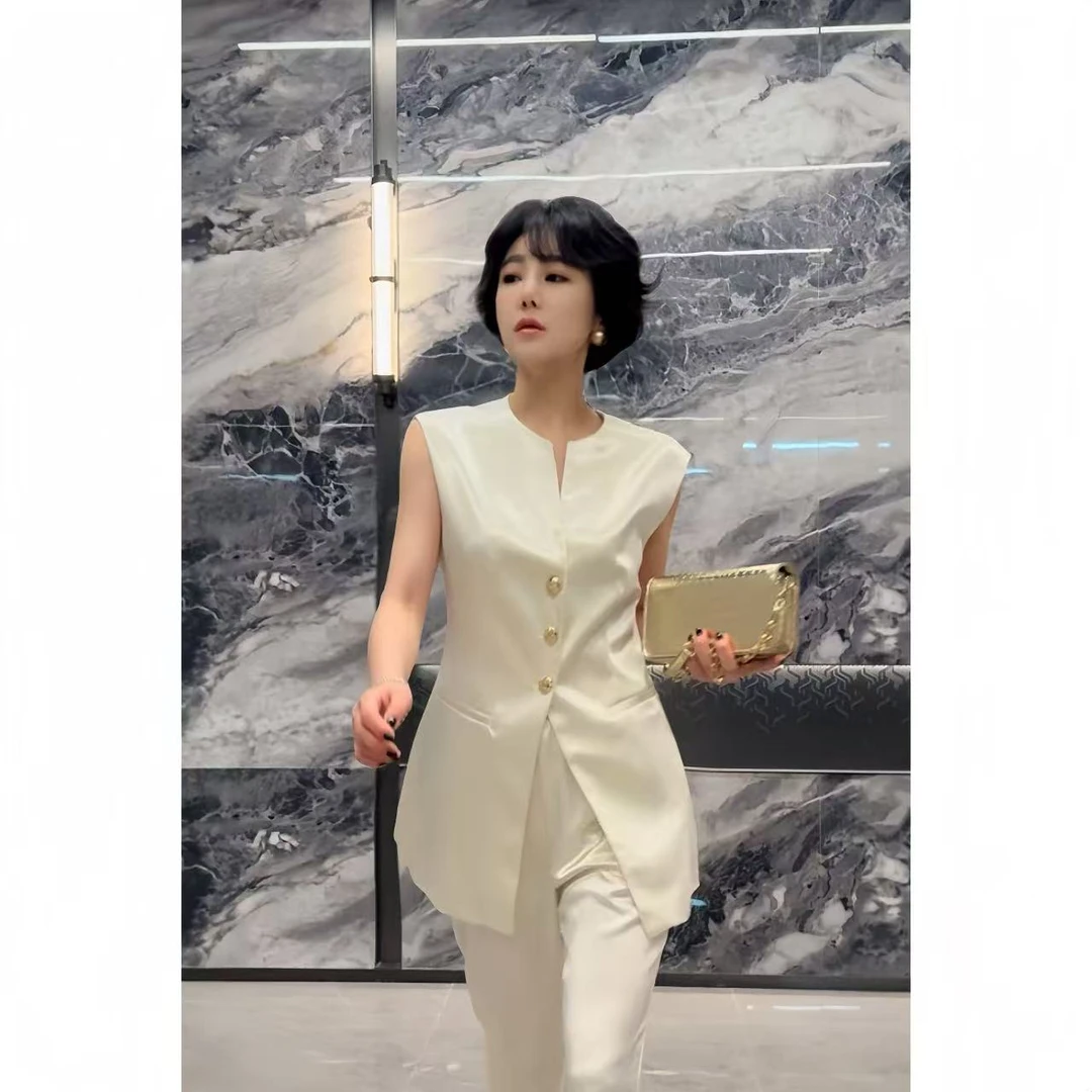 【景汇专属】25款原宿风INS风时尚简约通勤小众上衣夏季58053