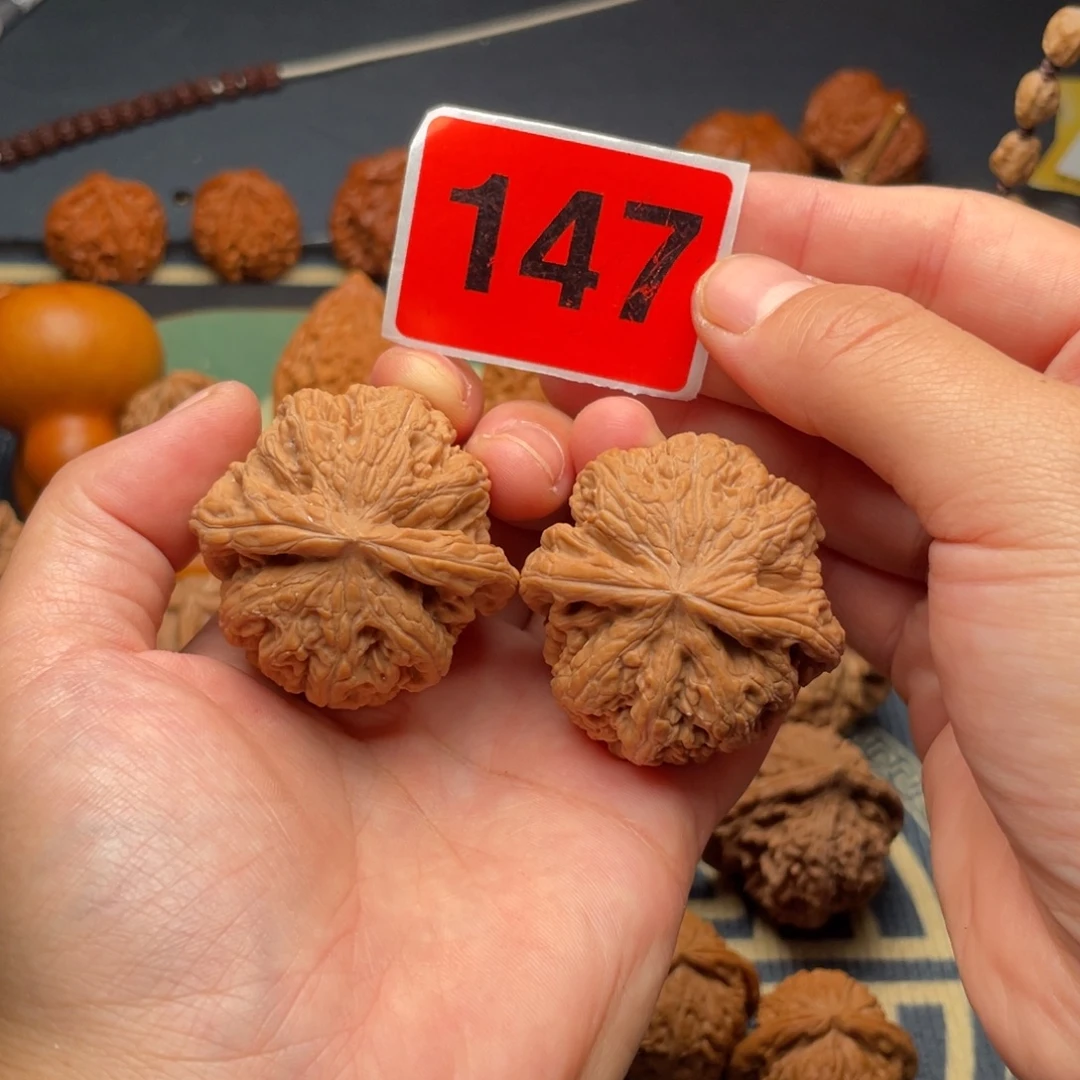 吊坠文玩核桃42全品粗筋147号