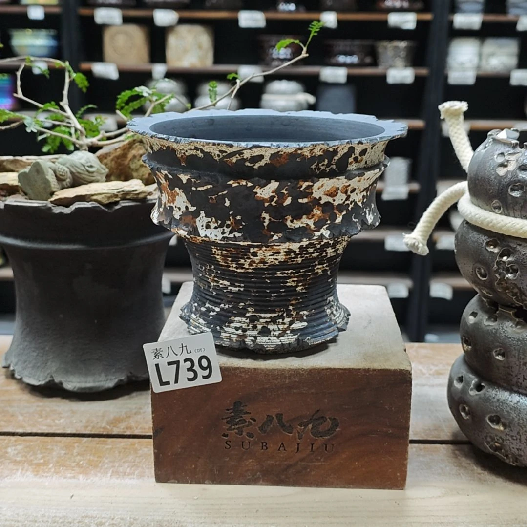 瓷素八九陶瓷内口13.5高12.5