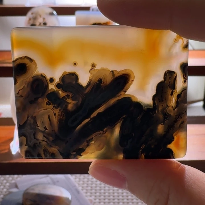 玛瑙/玉髓合金颈饰