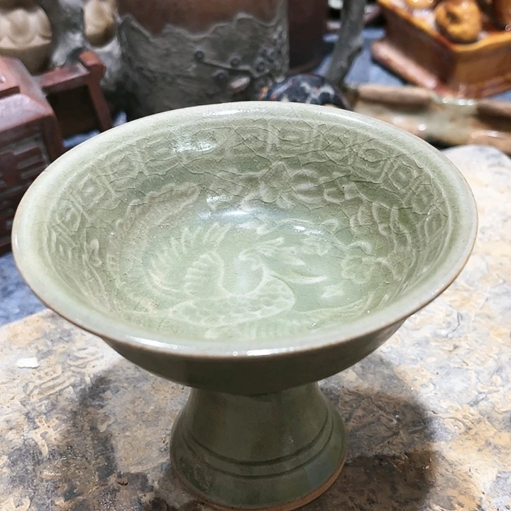 瓦当摆件 摆件茶桌茶台陶瓷