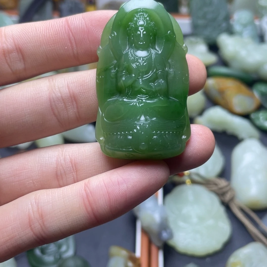 吊坠(不含链)未镶嵌和田玉